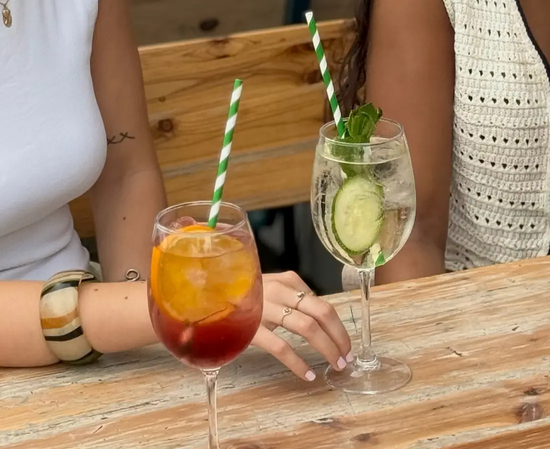 Refreshing aperol spritz from The Suffolk Arms